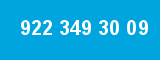 922 349 30 09